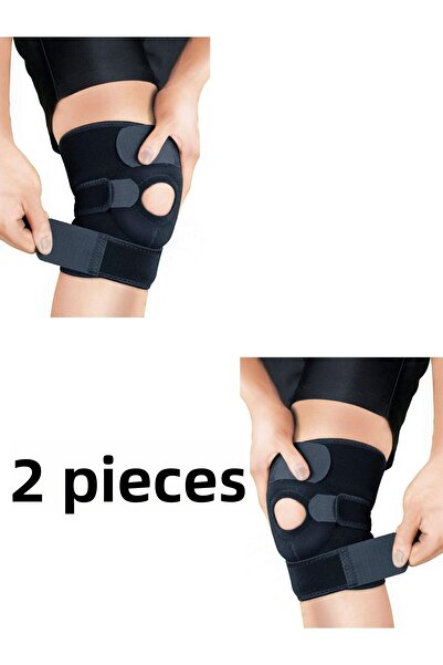 EMBA KORSE وسادة ركبة رياضية بدون حجم - مشد للركبة من النيوبرين مع ضمادة