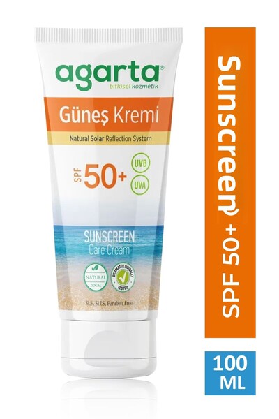Agarta كريم الشمس SPF 50+ 100 مل للبالغين