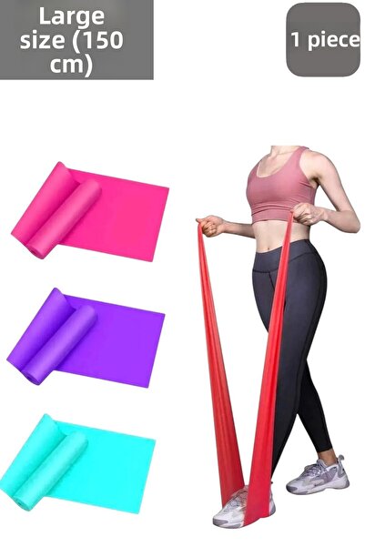 CocoVia حزام بيلاتيس - مقاس كبير، طقم أطباق تمرين ومطاط مقاوم (قطعة واحدة)