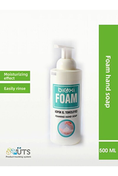 Bioxi صابون رغوة اليد 500 مل |   الصابون الأبيض المعطر هو الحل العملي للتنظيف الاقتصادي والصحية