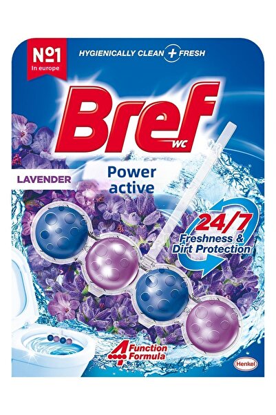 Bref Power Aktiv Lavanta Pentru o persoană Pack Tuvalet Bloğu 50 Gr