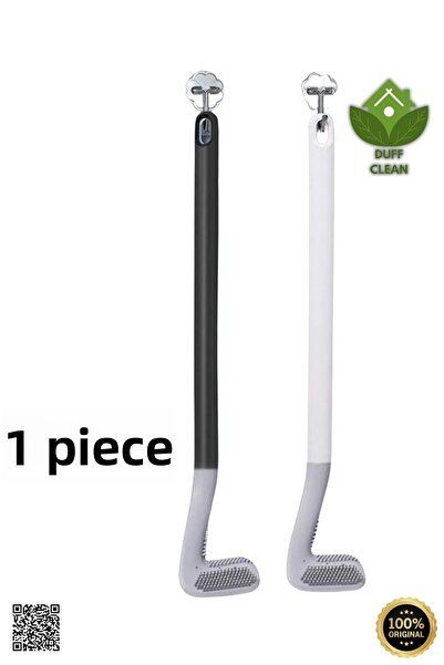 DUFF CLEAN Βούρτσα τουαλέτας σιλικόνης 1 τμχ με πρακτική σχεδίαση γκολφ - Βού...