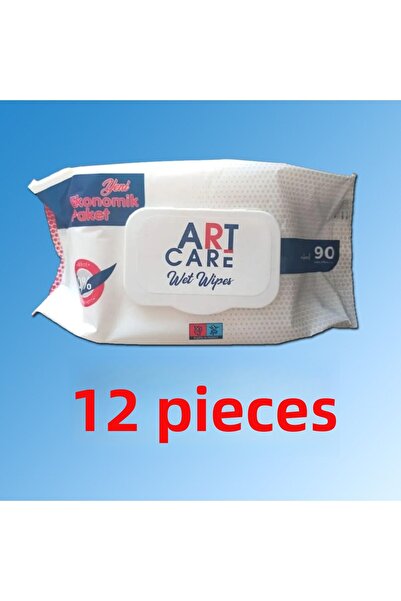 ART CARE مناديل مبللة 12 عبوة من 90