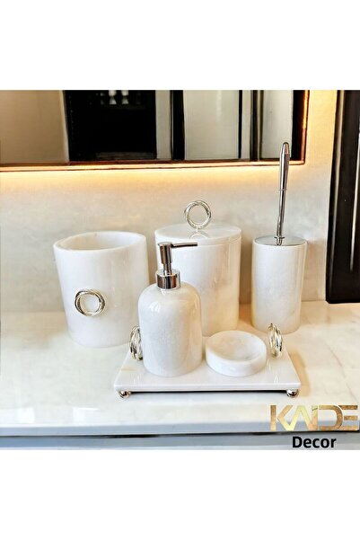 KaideDekor Μαρμάρινο Σετ Μπάνιου