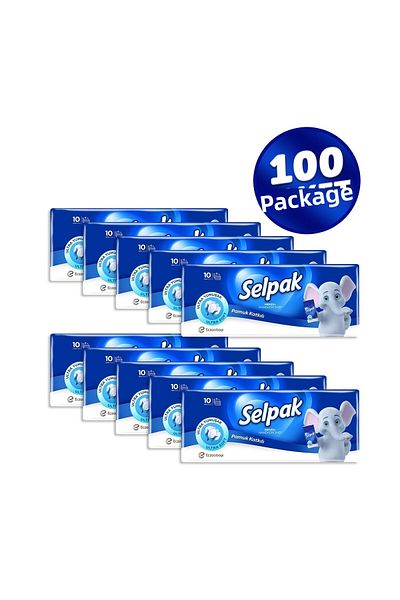 Selpak ® Classic Wipes 100 Pack (10*10)