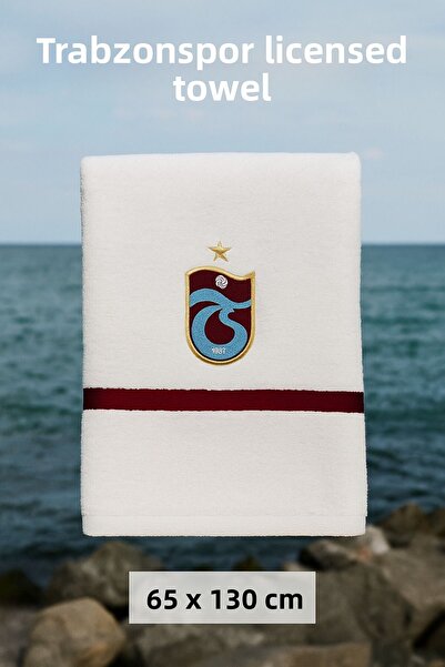 Trabzonspor Bandroll Fan Bath Towel – Original Licensed Product