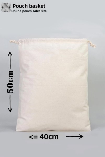 kesesepeti Washable Multi-Purpose Cloth Pouch - Organizer | 40x50 Cm (1 Piece) | xl |