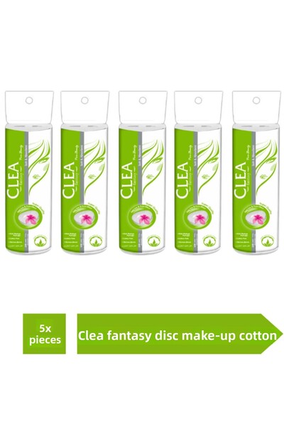 CLEA مجموعة قطن مكياج فانتاسي مكونة من 5 قطع (100 قطعة)