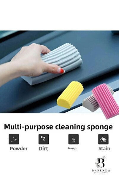 BARENDA Burete magic absorbant de apă, pachet de 3 bucăți, burete și perie pe...
