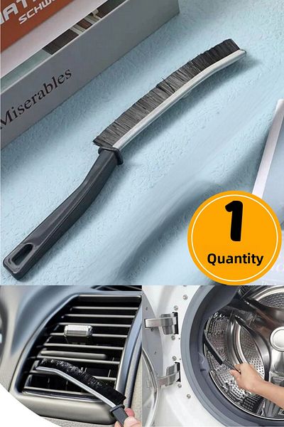 Comprox 1 PCS Multi-Purpose Fine Cleaning Brush for Joints, Bathroom, Kitchen, Sink Detail Cleaning Brush