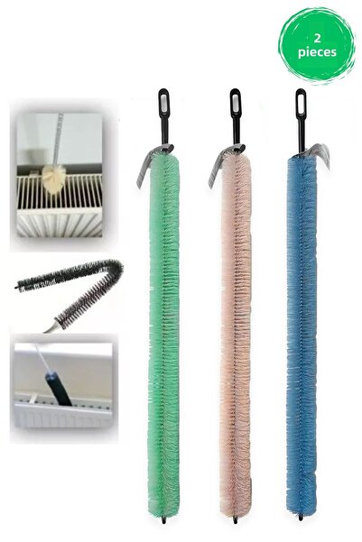 Fresh Moon فرشاة تنظيف التدفئة، 2 عبوة من شرابة الغبار، فرشاة تنظيف مفصلة متع...