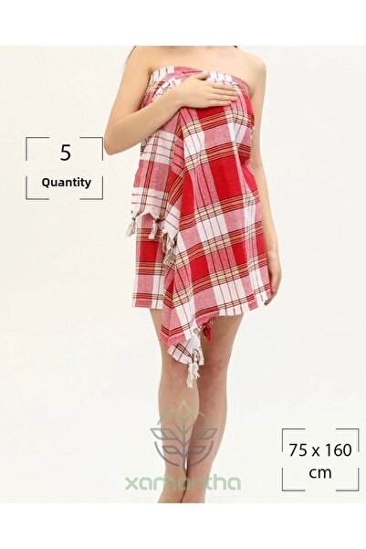 XAMANTHA 5 Πακέτο Νυφικό Τουρκικό Μπάνιο Peshtemal - Πετσέτες μπάνιου και παρ...