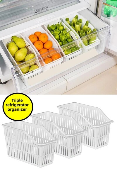 Open Home Concept Dulap alb multifuncțional de 3 buc, sub chiuvetă și organiz...