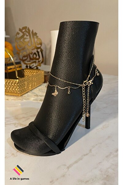 a life in games New Model Anklet Display Stand - Stylish Decorative Women Chain & Steel Exhibition Bracelet Holder