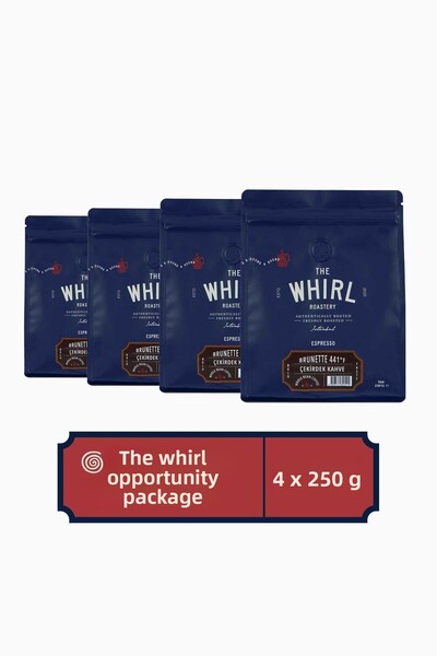The Whirl فلتر اسبريسو برونيت - 441°حبوب القهوة 4 عبوات