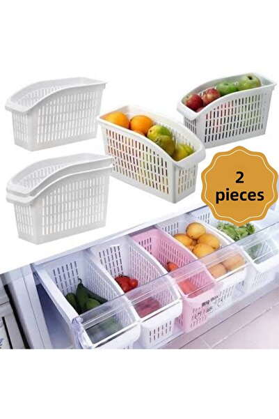 PONÇİK STORE 2 ΤΕΜ. Οργανωτής Εσωτερικού Ψυγείου Οργανωτής Εσωτερικού Ντουλάπας