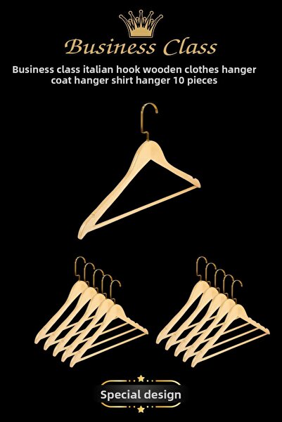 Manken İstanbul 45 см златна италианска кука - 10 части закачалка за блузи за дрехи