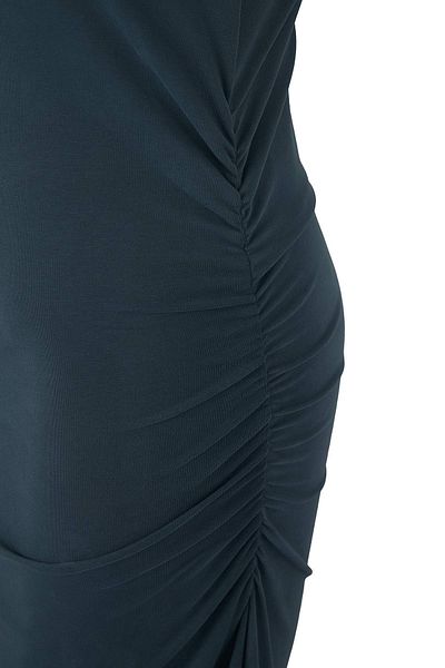 Trendyol Curve فستان محبوك بياقة مزدوجة الصدر من الجانبين مقاس كبير TBBAW26AH00010