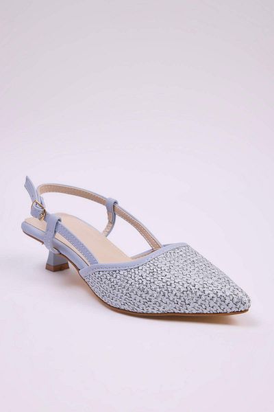 TRENDYOL SHOES Tocuri înalte albastre