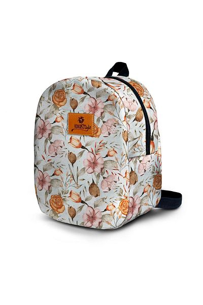 Kokopatik Τσάντα νηπιαγωγείου μικρού μεγέθους Bohemian Flowers Pattern
