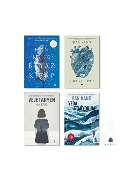 April Yayıncılık Han Kang 4'lü Set