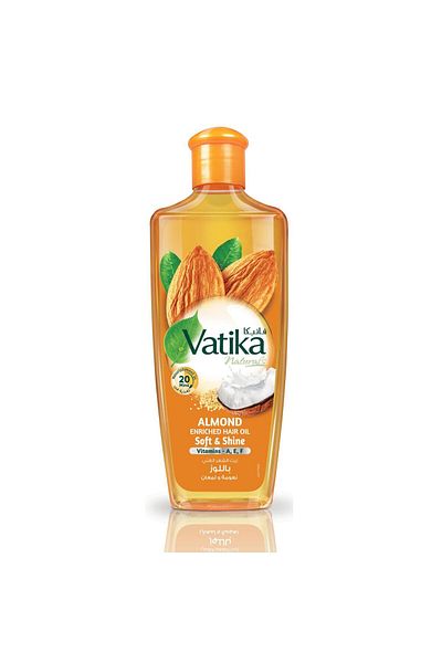 Vatika Naturals Almond Coconut & Sesame Enriched Hair Oil Soft & Shine 300 ml