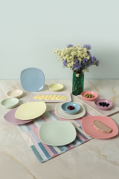 Keramika Mix Soft Dowry Set 14 Pieces 6 Persons 110-550