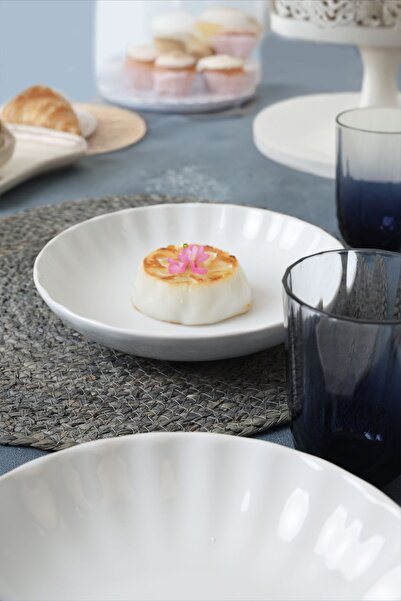 Keramika White Sirius Dinner Plate 20 cm 6 Pieces 004