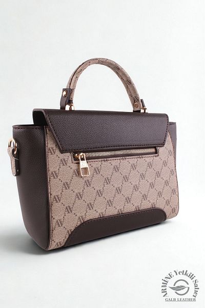 Armine Original Armine Premium Quality Women's Shoulder and Hand Bag Suitable for Daily Use 378 Mink +1