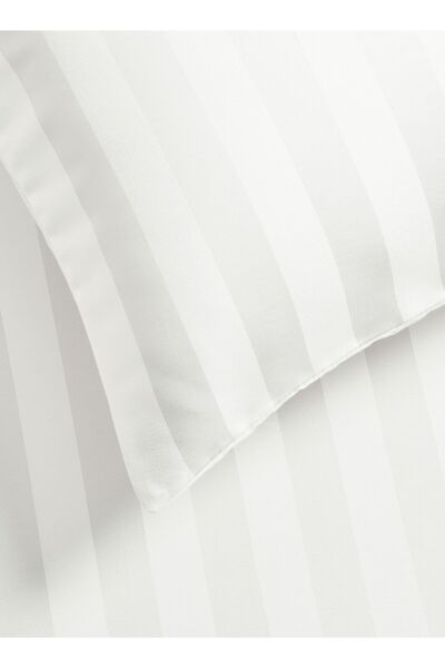 Master Home Textile King Microfiber Sheet Set, King Size 3 Pieces, Hotel Stripes design