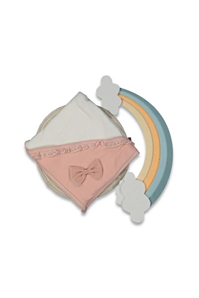 Malkoç bebe FİSTOLU 0-12 AY HAVLU Pembe