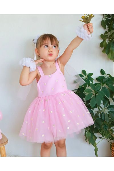 aysskids Silvia Daisy Girl's Dress