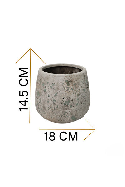 Generic Luxury Bohemian Design Vase for Elegant Home Decor and Outdoor Garden (18*18*14.5 cm) (1.2 kg)