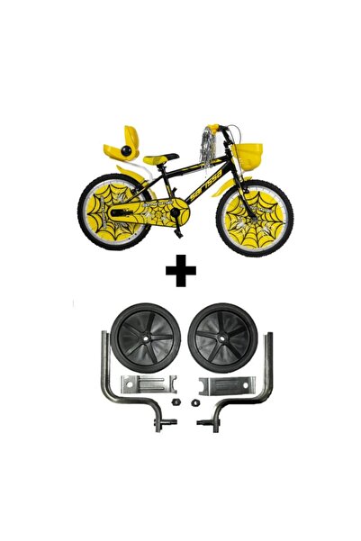 SARİSSA BİSİKLET Sarissa Spinne 20 Jant 6 Ve 10 Yaş Çocuk Bisikleti Sarı Yan ...