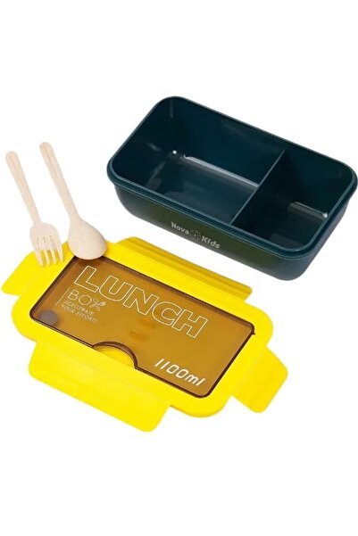 Toybox Lunch Box Kids, Bento Box Adult Lunch Box, Lunch Containers for Adults/Kids/Toddler, 1100ML