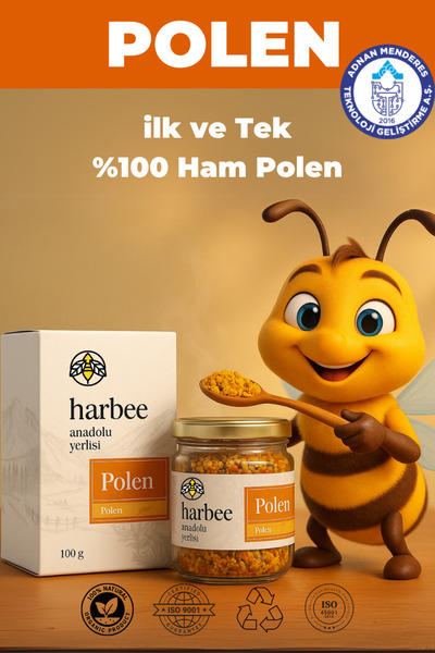 Har-Bee Polen 100gr. Protein Ve Vitamin Deposu %100 Doğal - Harbee