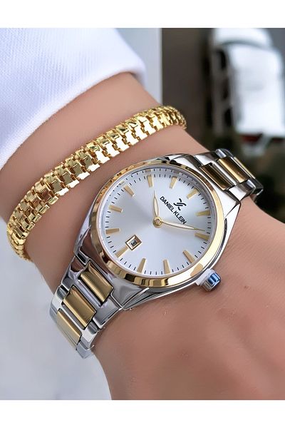 Daniel Klein Invoice Steel Band Women's Watch Bracelet Gift