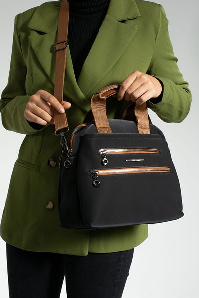 Sanmorris Women's Multi-Eye Faux Leather Adjustable Cross Strap Hand and Shoulder Bag