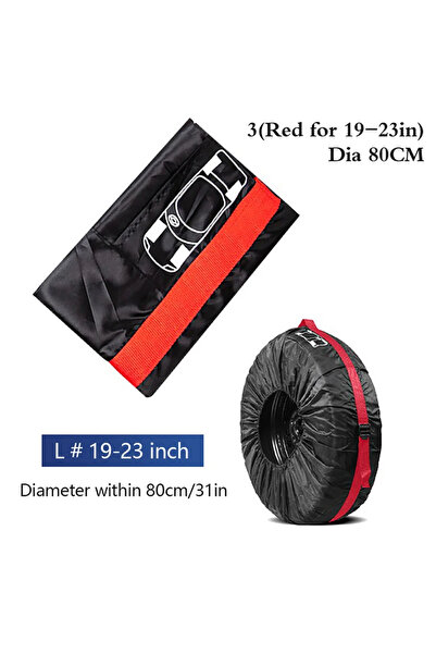 Choice 1pc L Tire Storage Bags Dustproof Waterproof S/L Universal Car Spare C...