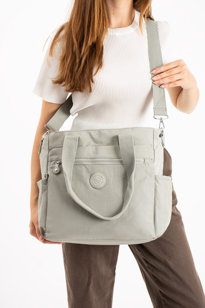 Sanmorris Women's Large Size Compartment Waterproof Crossbody and Shoulder Strap Bag