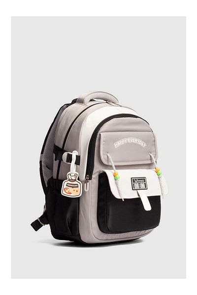 ÇÇS Ççs 51939 School Backpack Student Daily Travel Holiday Sports Walking Trip Gray