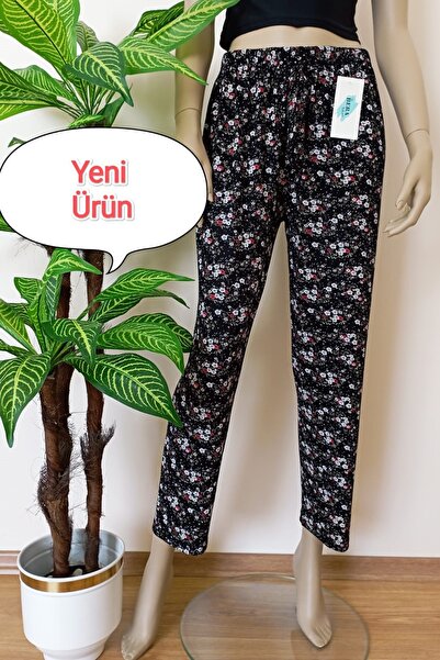 Women's Floral Printed Relax Soft Pajamas Bottom