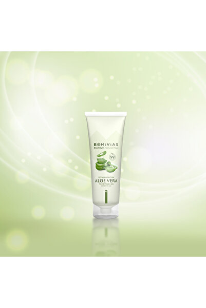 BONİVİAS Bonivias Aleovera Yatıştırıcı, Nemlendirici Vücut Bakım Jeli %99 Alo...