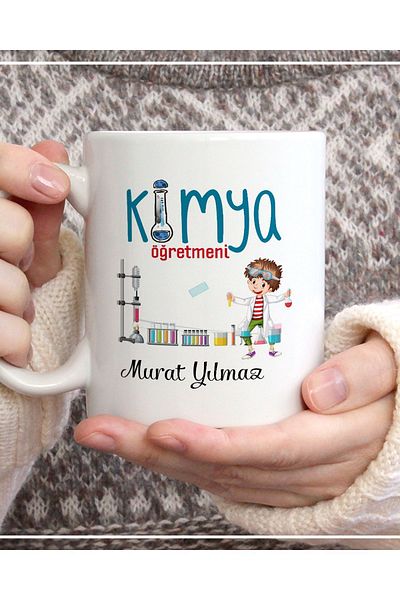 ÇELİKLER HEDİYE Chemistry Teacher Printed Mug