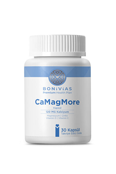 BONİVİAS Bonivias Camagmore الكالسيوم والمغنيسيوم والزنك وفيتامين K-D المكملا...