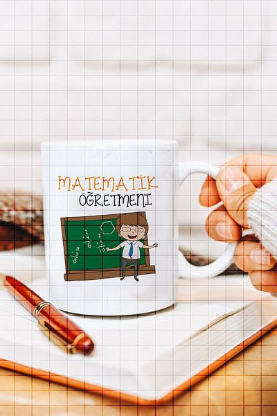 ÇELİKLER HEDİYE Math Teacher Printed Mug