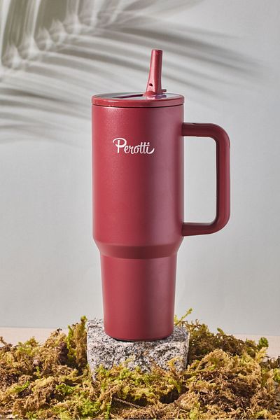 Perotti Colte V3 Stainless Steel Claret Red Thermos Cup 1.2 Lt