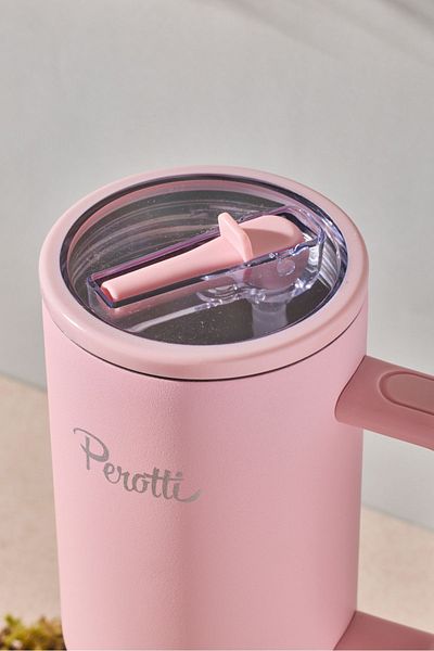 Perotti Colte V3 Stainless Steel Pink Thermos Cup 1.2 Lt