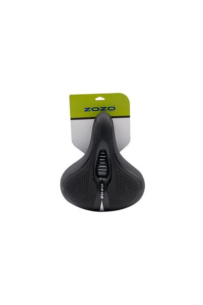Zozo VL-191E-5 Μαύρη σέλα ποδηλάτου με σφιγκτήρα - 265mm*225mm