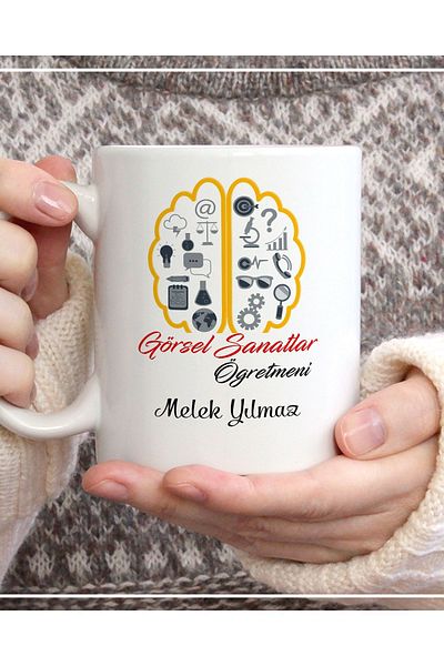 ÇELİKLER HEDİYE Visual Arts Teacher Printed Mug